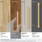 Amerock Destine 3-3/4 in 96 mm Center-to-Center Champagne Bronze Cabinet Pull BP36858CZ - alternate 3