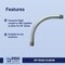 Abb ProConnex 1 1/2 in. D Zinc-Plated Steel 90 Degree Elbow For Rigid/IMC 1 p 02-55535PE - alternate 3