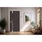 Vdomdoors Aluminum Door Cynex 6777 Brown Entry Steel Metal Modern Painted W36xH80 Left Inswing CYNEX6777EXD-BRW-W36xH80-LH-I - alternate 3