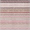 Homeroots 8' X 10' Pink Blush And Burgundy Striped Washable Indoor Outdoor Area Rug 614824 - alternate 3