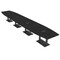 Skutchi Designs Boat Conference Table With Power, 48 in W, 240 in L, Black HAR-BOT-48x240-DOU.BK-U999ST19-EBLK - alternate 1