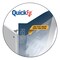 Stride QuickFit Round-Ring View Binder, 3 Rings, 3in Capacity, 11 x 8.5, White 88050 - alternate 5