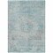Homeroots 10' X 14' Sky Blue And Blush Medallion Washable Indoor Outdoor Area Rug 615745 - alternate 3