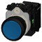 Siemens Illuminated pushbutton, 22 mm, round, plastic, blue, pushbutton 3SU1102-0AB50-3BA0-ZY15 - alternate 3