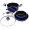 Oster 7 Piece Non Stick Aluminum Cookware Set in Blue 128654.07 - alternate 7