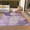 Homeroots 10' X 14' Purple And Lavender Geometric Washable Indoor Outdoor Area Rug 604928 - alternate 6