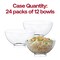 Smarty Had A Party 2.65 oz. Clear Round Disposable Plastic Mini Bowls (288 Bowls), 288PK 260CL-CASE - alternate 6