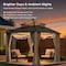 Sunjoy 10x10 Kingston PC Top Rectangular Gazebo A10204383000 - alternate 7