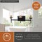 Vaxcel Warren 3 Light Black and Brass Mid Century Modern Bathroom Vanity Wall Fixture Clear Glass W0393 - alternate 4