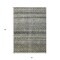 Homeroots 3' X 5' Pewter And Green Striped Washable Indoor Outdoor Area Rug 605699 - alternate 5
