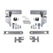 Mytee Products Small Model Deer Grille Guard Compatible for VOLVO VNL 2018-2024 with Brackets DG-S-BRK-VOLVO22 - alternate 3