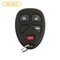 Aks Keys GM Remote Shell Pad 4B for FCC# KOBGT04A RS-CHEVR-24 - alternate 2