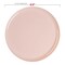 Smarty Had A Party 85 Pink Flat Round Disposable Plastic AppetizerSalad Plates 120 Plates, 120PK 838-P-CASE - alternate 4