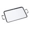 Mepra Novecento Tray with Handle 17.72" - 1 Piece - Stainless Steel 20014445 - alternate 1