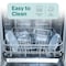 Serenelife 24 Piece Glass Storage Containers with Lids, Glass Meal Prep Container Set for Lunch, Blue, 24PK SLGL24BL - alternate 4