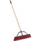 Libman 24'' W.x65'' L. Wood Handle Multi-Surface Industrial Push Broom 1292 - alternate 5
