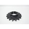 Tsubaki SINGLE ROLLER CHAIN SPROCKET 17T H140BTL17 - alternate 2