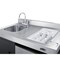 Summit 63in Wide All-in-One Kitchenette with Gas Range ACK63GASBSS - alternate 3