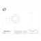 Tritan Radial Ball Bearing, 6306 Industry Number, Double Sealed, 30 mm Dia, Alloy Steel 6306 2RS/C3 PRX - alternate 2