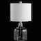 Jonathan Y Gemma 19" Glass Bell LED Table Lamp, Clear JYL1036C - alternate 4
