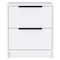 Homeroots 19" Wood Two Drawer Nightstand 477902 - alternate 2