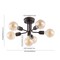 Jonathan Y Marcel 20" 6-Light Globe Farmhouse Modern Iron Bistro LED Semi Flush Mount, Oil Rubbed Bronze JYL9541A - alternate 3