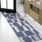 Jonathan Y Odette Modern Geometric Abstract Two-Tone Navy/Cream 2 ft. x 8 ft. Indoor/Outdoor Runner Rug TSN303B-28 - alternate 4