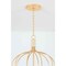 Hudson Valley Lighting Warrensburg 44 in. Chandelier Vintage Gold Leaf 5744-VGL - alternate 4