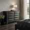 Homeroots 59" Gray Solid Wood Standard Dresser/Chest 318719 - alternate 4