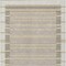 Homeroots 9' X 12' Ivory And Beige Striped Washable Indoor Outdoor Area Rug 610478 - alternate 5