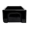 Alfi Brand 36" Black Gloss Reversible Smooth / Fluted Sgl Bowl Fireclay Farm Sink AB3618HS-BG - alternate 3