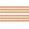 Teacher Created Resources Orange Gingham Scalloped Border Trim, 35 Feet Per Pack, 6PK TCR5999 - alternate 1