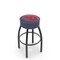 Holland Bar Stool Co 30" University of Dayton Cushion Seat, Blk Wrnkl Base Swivel Bar Stool L8B130DytnUn - alternate 1