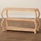 Bali & Pari Dalida Bohemian Natural Rattan 3-Tier Console Table 255-14110-ZORO - alternate 3