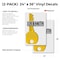 Signmission Locksmith, Vinyl Decals Only 24 Inch x 36 Inch, Vinyl Decal, 2PK DSB-2436-2PACK-Locksmith - alternate 2