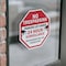 Signmission No Trespassing Parking Lot Under 24, 6 inch X 6 inch, Vinyl Decal, 2PK OC-D-2PACK-6-115 - alternate 2