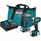 Makita 18V LXT Cordless Brushed 2 Tool Combo Kit CT225SYX - alternate 1