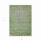 Homeroots 8' X 10' Fern Green Oriental Washable Indoor Outdoor Area Rug 607539 - alternate 3
