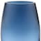 Homeroots 8" Midnight Blue And Clear Oval Lead Free Crystal Table Vase 375847 - alternate 3