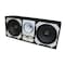 Deejay Led Loaded Box w/Two Despacito Heavy Duty 12-in Woofers One Horn and w/Two Bullet Tweeters WHITE TBH12WHITE - alternate 3