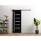 Sartodoors Slab Door Panel 24x96 inches Black Solid Core Modern Interior QUADRO4088S-GLB-2496 - alternate 2