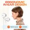 Delton USB Wired Computer Headset/Headphone with Microphone, White 10E - alternate 6