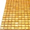 Apollo Tile Skosh 11.6 in. x 11.6 in. Glossy Gold Yellow Glass Mosaic Wall and Floor Tile 18.69 sqft/case, 20PK APLNB88YL333A - alternate 4