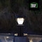 Home Zone Security 12-Lumen-Each 4 x 4 Solar LED Post Cap Lights, Black ELI0961V - alternate 6