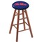 Holland Bar Stool Co Oak Counter Stool, Medium Finish, Ole' Miss Seat RC24OSMed - alternate 1