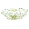 Vaxcel Jardin 19-in W Crystal Cream Vintage Vine Semi Flush Mount Ceiling Light C0024 - alternate 1
