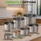 Nutrichef 3-Quart Stainless Steel Soup Pot NCSP3 - alternate 2