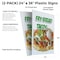Signmission Fry Bread Tacos, Plastic Signs Only 24 Inch x 36 Inch, Corrugated Plastic, 2PK CSB-2436-2PACK-Fry Bread Tacos - alternate 2