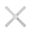 Afx Bryant - 52in 4 Blade LED Ceiling Fan - Silver Finish BYTN524LACSNSL-WS - alternate 3