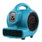 Xpower 600 CFM Multi-Purpose Mini Mighty Air Mover, Utility Fan, Dryer, Blower P-80-Blue - alternate 2